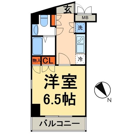 KDXレジデンス日本橋箱崎の物件間取画像